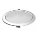 Downlight LED Redondo 235mm Gris Plata 25W